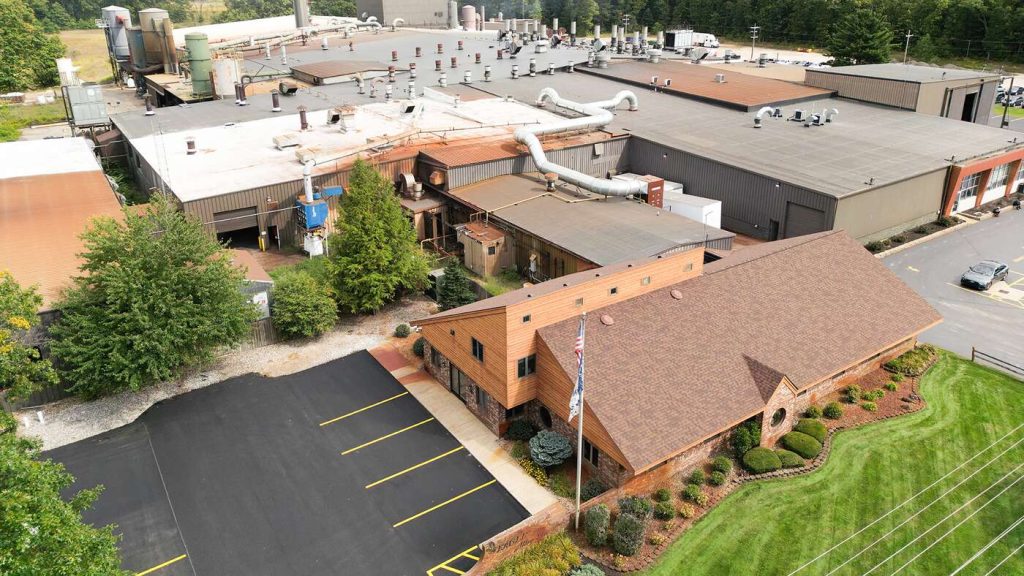 Eagle Alloy Facility Aerial Low view